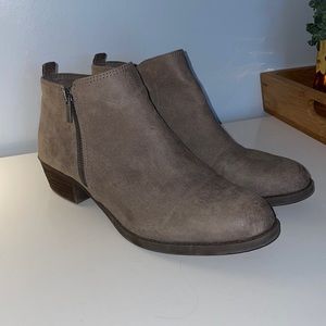 Gray CARLOS Ankle Booties